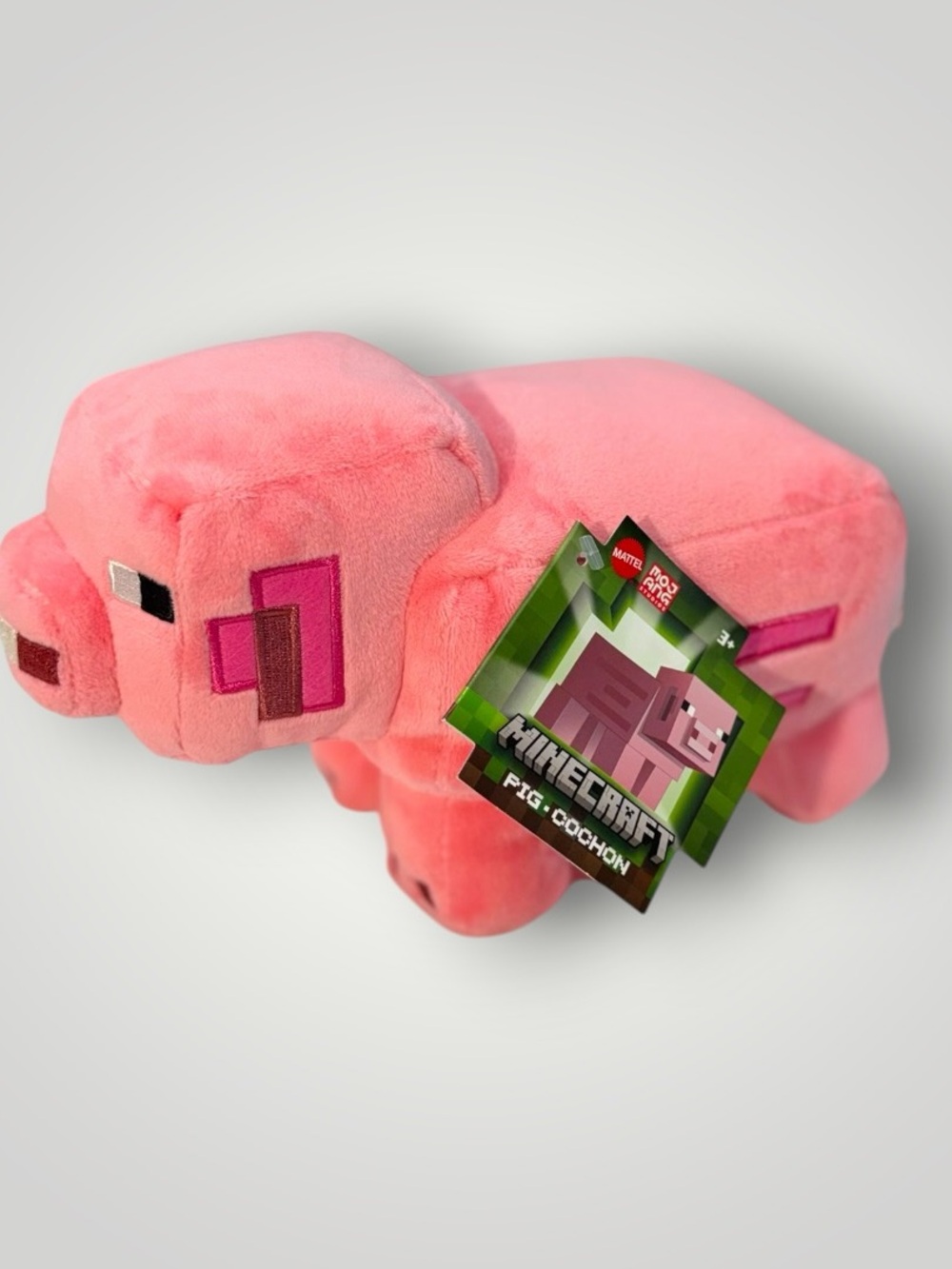 Mattel Minecraft Pig – Pink plush Stuffie